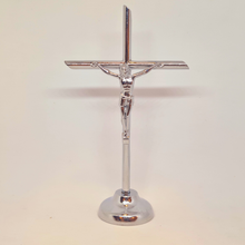 Load image into Gallery viewer, Standing Metal Crucifix [4.7&#39;&#39; | 12cm]
