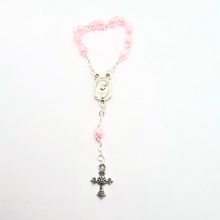 Carregar imagem no visualizador da galeria, Statue - Pink Decade Rosary
