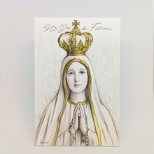 Carregar imagem no visualizador da galeria, Wood Plaque Our Lady of Fatima
