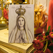 Carregar imagem no visualizador da galeria, Wood Plaque Our Lady of Fatima

