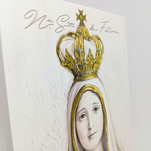 Carregar imagem no visualizador da galeria, Wood Plaque Our Lady of Fatima
