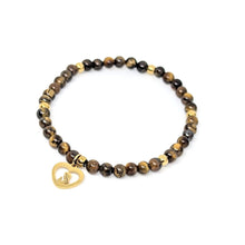 Load image into Gallery viewer, Our Lady of Fatima Bracelet with medal [Natural Stone]
