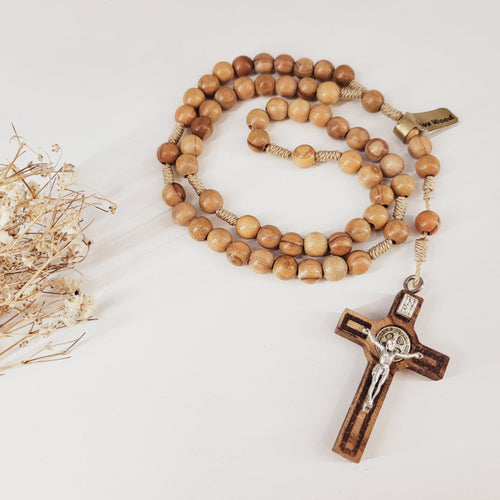 Olive Wood Camel Rosary