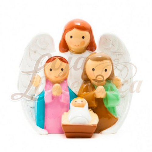 Children's Nativity Set with the Angel | 3.94'' | 10cm