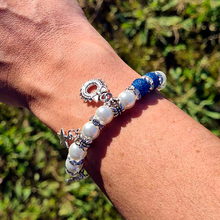 Load image into Gallery viewer, Christmas Bracelet - Blue
