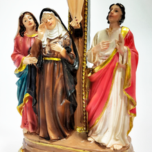 Cargar imagen en el visor de la galería, Crucified Christ with Mary, Saint John the Baptist and Mary Magdalene
