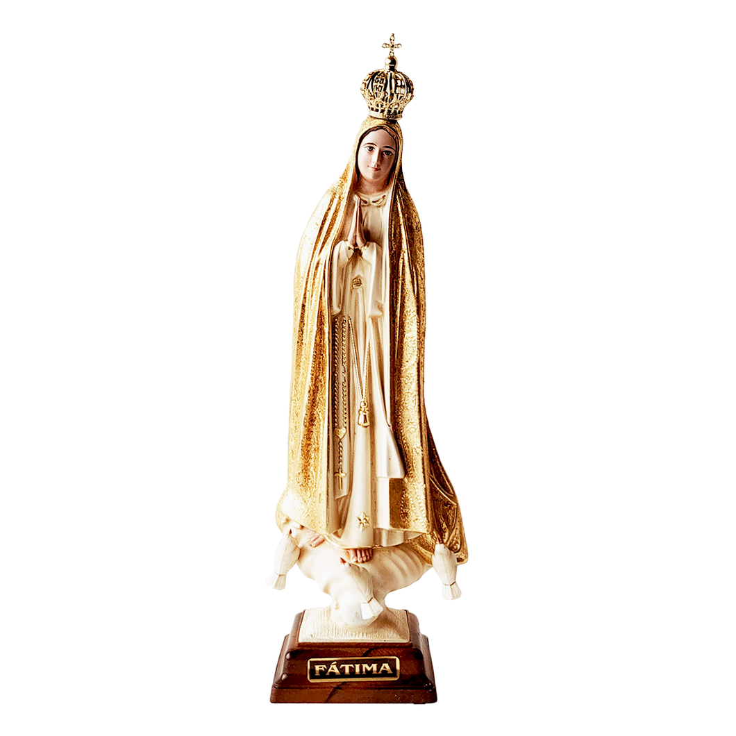 Our Lady of Fatima - Golden Special Edition - 11.8'' | 30cm