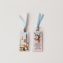 Load image into Gallery viewer, Our Lady of Fatima Prayer Card - English
