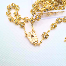 Cargar imagen en el visor de la galería, Premium Golden Rosary of Fatima
