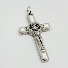 Cargar imagen en el visor de la galería, Saint Benedict Cross White
