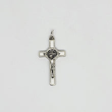 Cargar imagen en el visor de la galería, Saint Benedict Cross White
