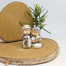Carregar imagem no visualizador da galeria, Silver Nativity Scene | 1.57&#39;&#39; | 4cm

