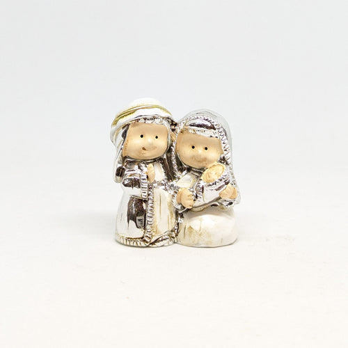 Silver Nativity Scene | 1.57'' | 4cm