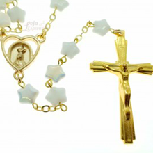 Load image into Gallery viewer, Star Pearl Rosary

