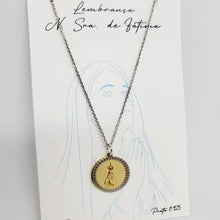 Cargar imagen en el visor de la galería, Set - Necklace + Bracelet - Our Lady of Fatima [Sterling Silver]
