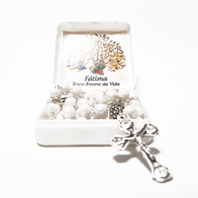 Load image into Gallery viewer, Tree of Life - Pearl White Rosary
