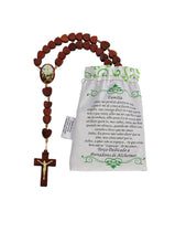 Cargar imagen en el visor de la galería, Wood Rosary - Dedicated to Alzheimer&#39;s patients
