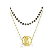 Load image into Gallery viewer, Mother&#39;s Double Necklace with Crystals
