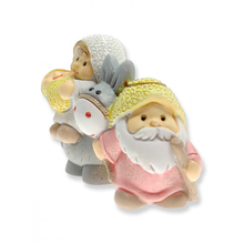 Carregar imagem no visualizador da galeria, Colored Nativity Set - Flight to Egypt | 1.97&#39;&#39; | 5cm
