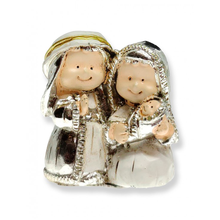 Carregar imagem no visualizador da galeria, Silver Nativity Scene | 1.38&#39;&#39; | 3.5cmSilver Nativity Scene | 1.57&#39;&#39; | 4cm
